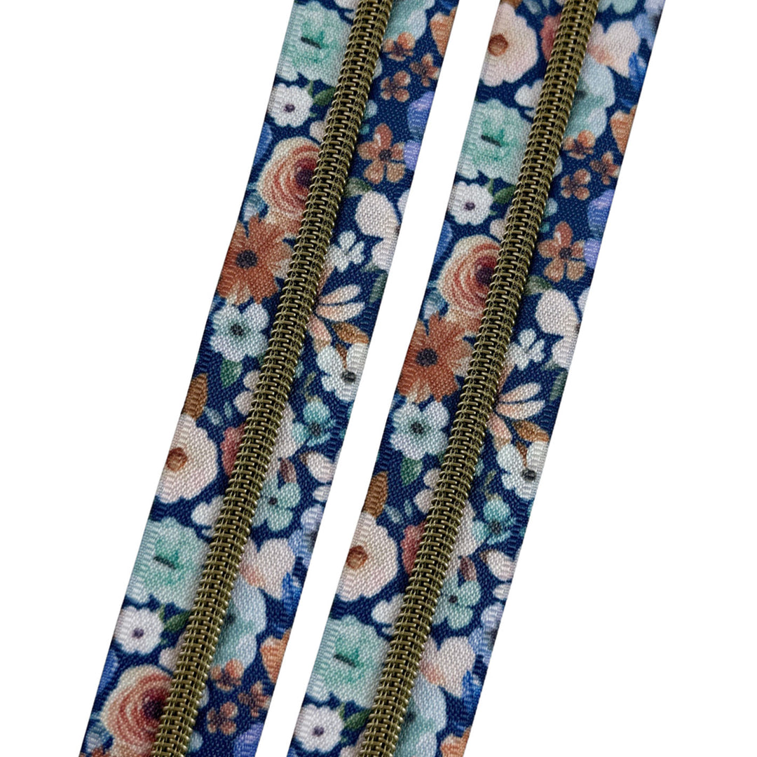 Rose to the Occasion - #5 Bronze Nylon Coil Zipper Tape