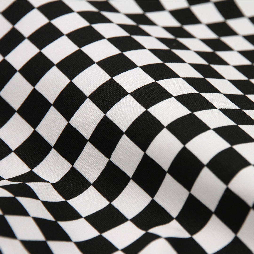 Classic Checkerboard - Water Resistant Cotton Canvas