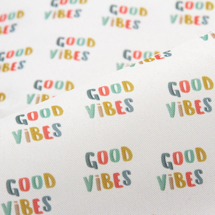 Good Vibes - Lightweight Water Resistant Canvas
