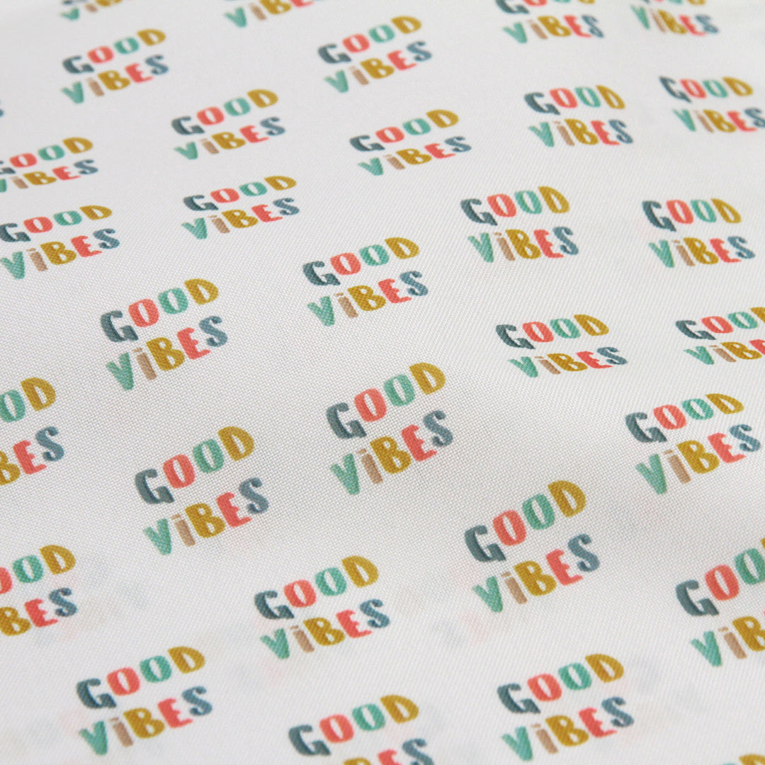 Good Vibes - Lightweight Water Resistant Canvas