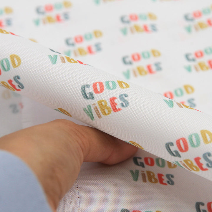 Good Vibes - Lightweight Water Resistant Canvas