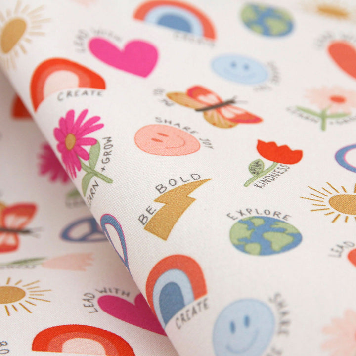 Lead With Love - Water Resistant Cotton Canvas