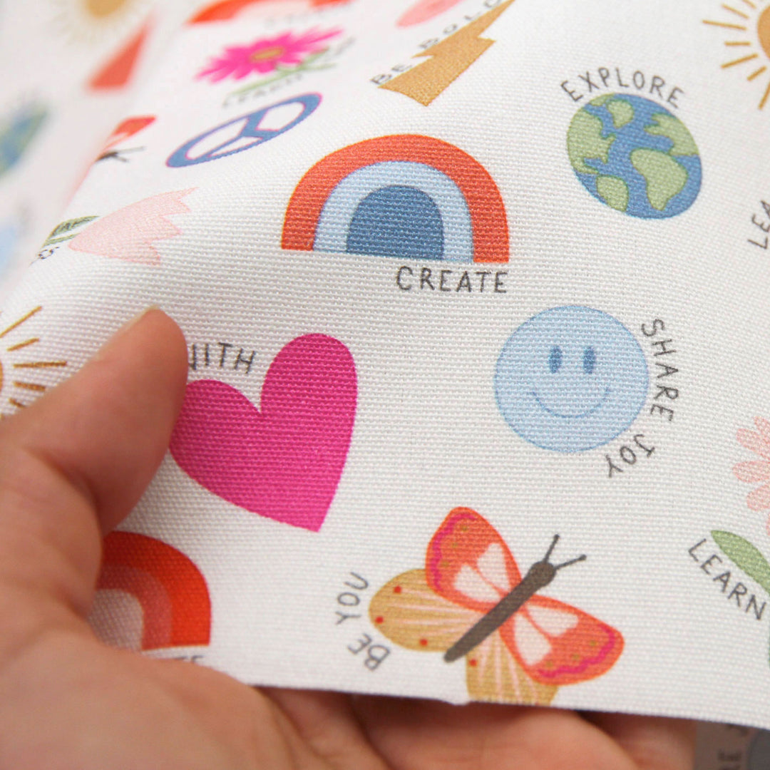 Lead With Love - Water Resistant Cotton Canvas