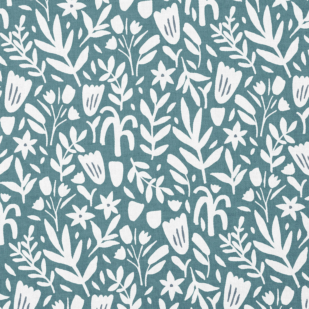 Modern Meadow - Water Resistant Cotton Canvas