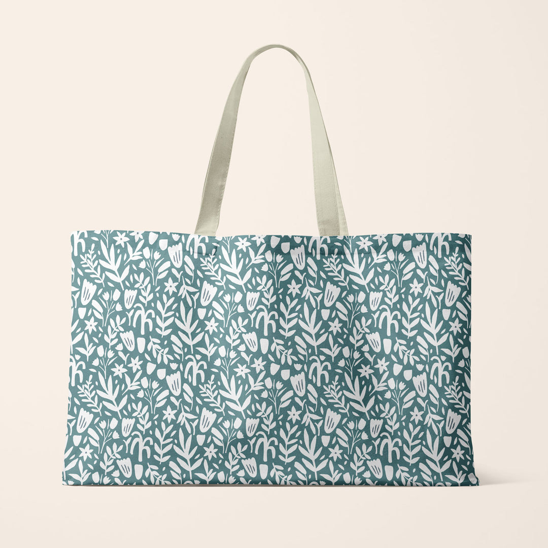 Modern Meadow - Water Resistant Cotton Canvas