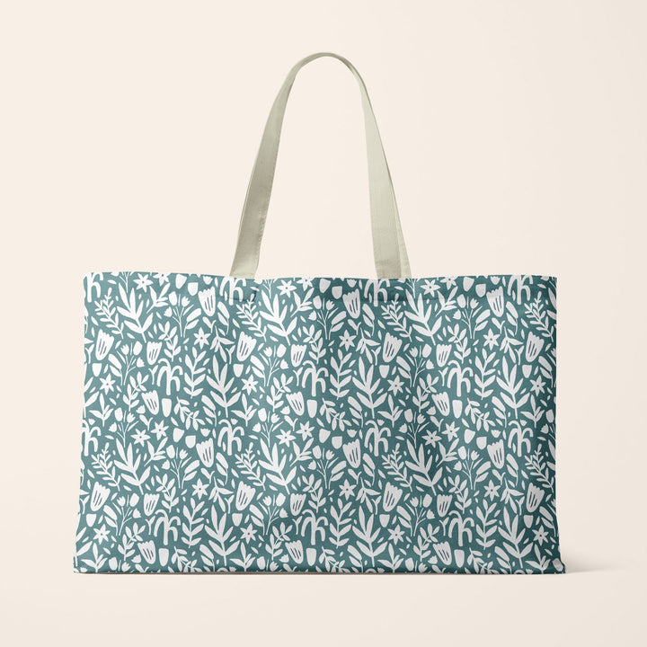 Modern Meadow - Water Resistant Cotton Canvas