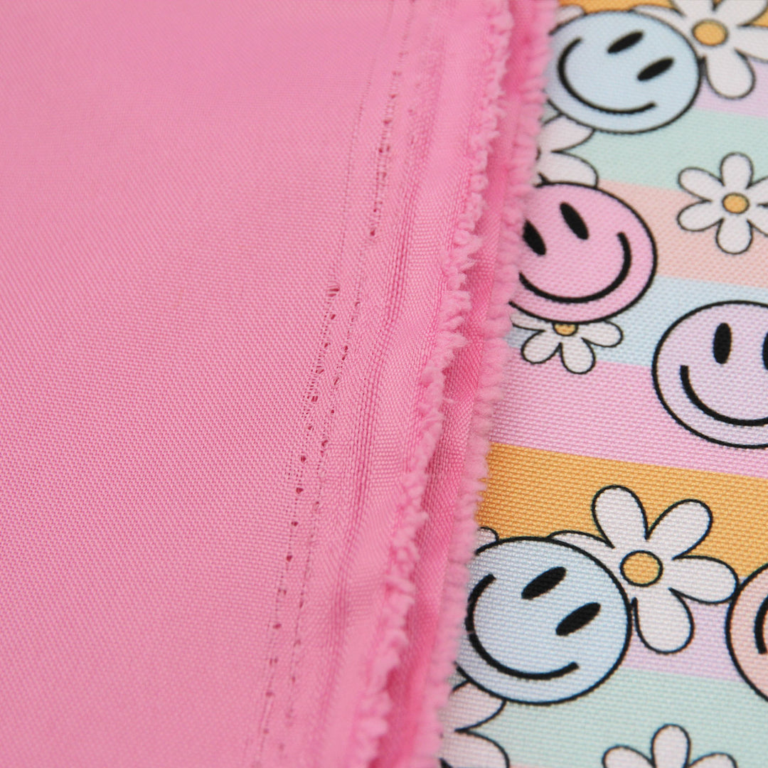 Pink Parfait - Lightweight Water Resistant Canvas