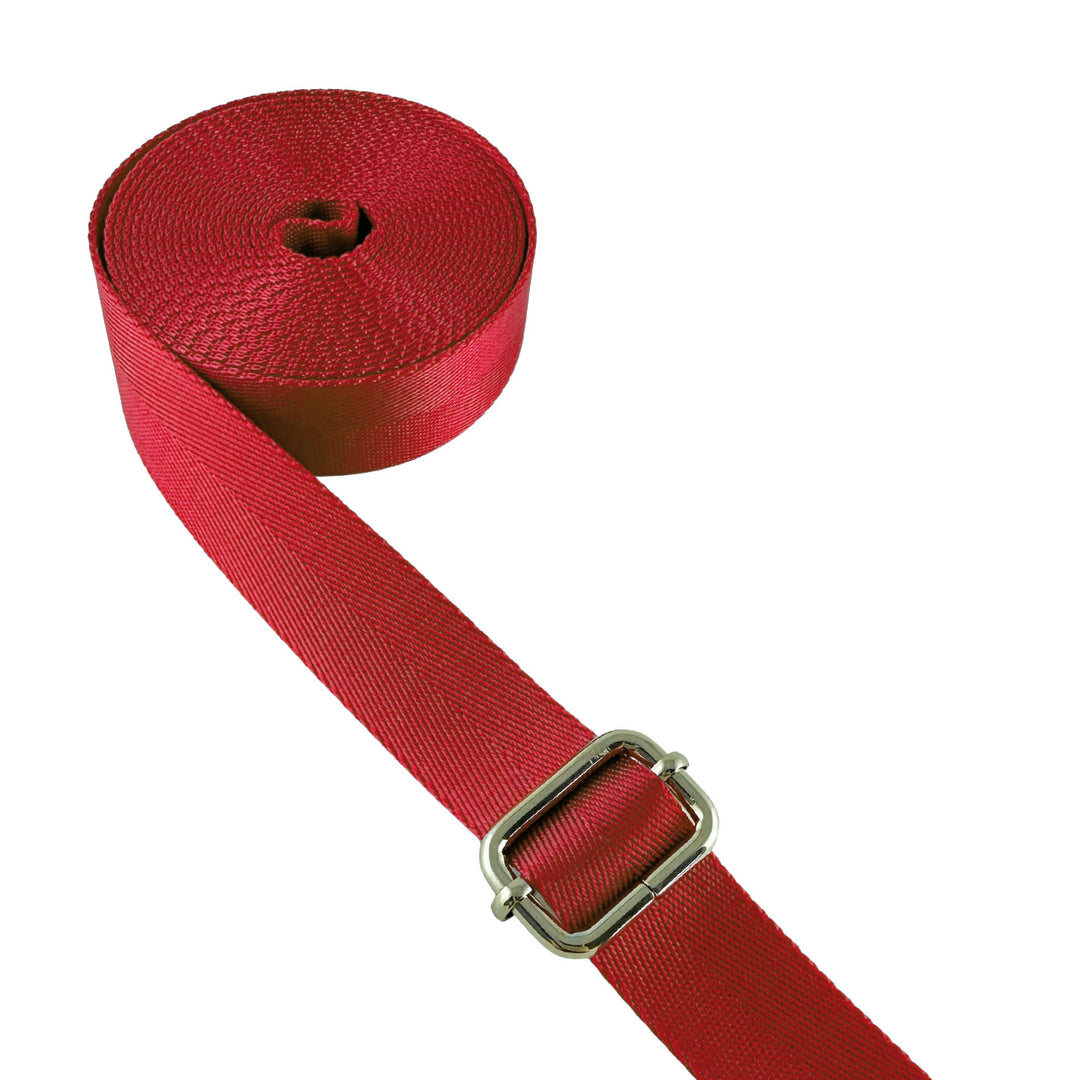 Ruby Red- Nylon Webbing