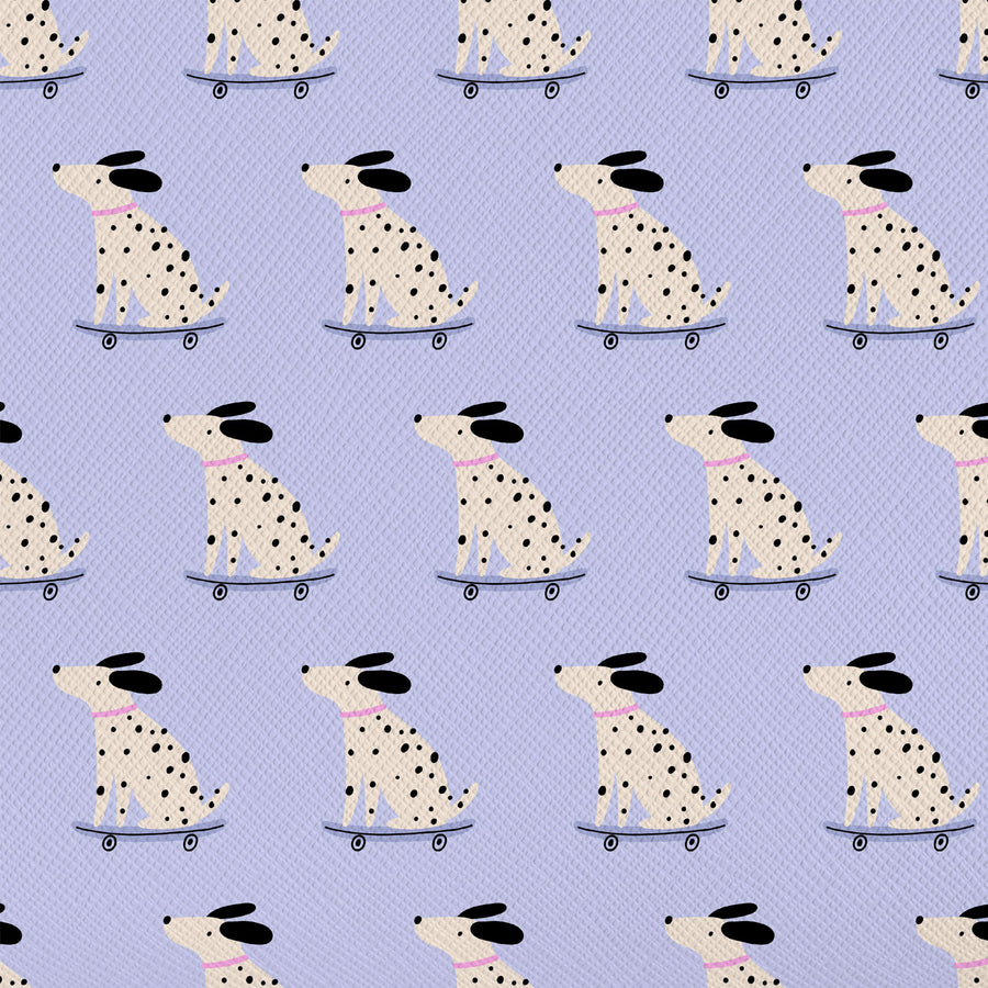 Skater Pup - Printed Saffiano