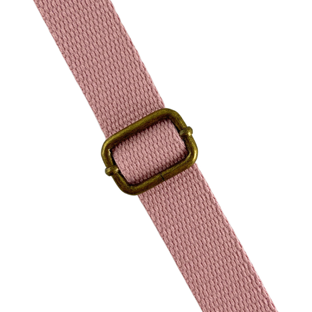 Dusty Rose - Cotton Webbing