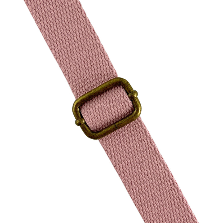 Dusty Rose - Cotton Webbing