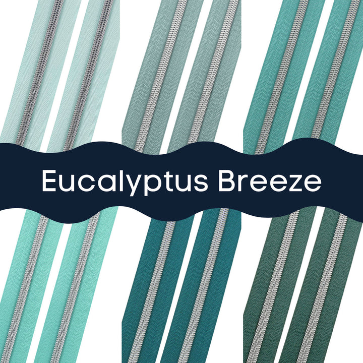 Eucalyptus Breeze - Zipper Tape Bundle