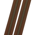 Brownie Points - #5 Bronze Nylon Coil Zipper Tape
