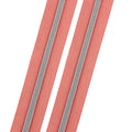 Coral Reef- #5 Silver Nylon Coil Zipper Tape