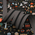 Earl Grey - #5 Black Nylon Coil Zipper Tape