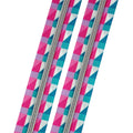 Geometric - #5 Silver Nylon Coil Zipper Tape