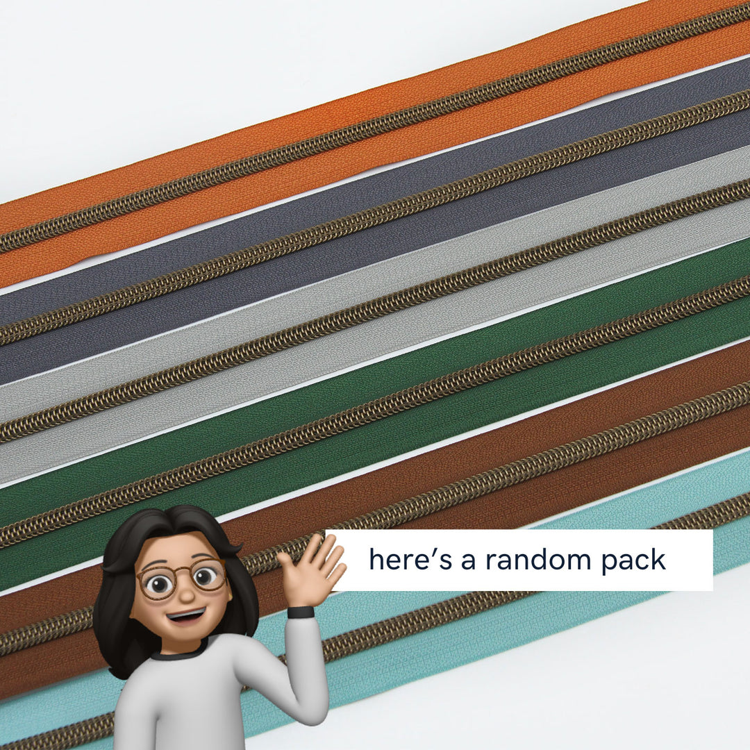 Nylon Zipper Tape - Mystery Pack