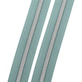 Morning Breeze - #5 Silver Nylon Coil Zipper Tape