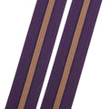 Purple Pizzazz - #5 Rose Gold Nylon Coil Zipper Tape