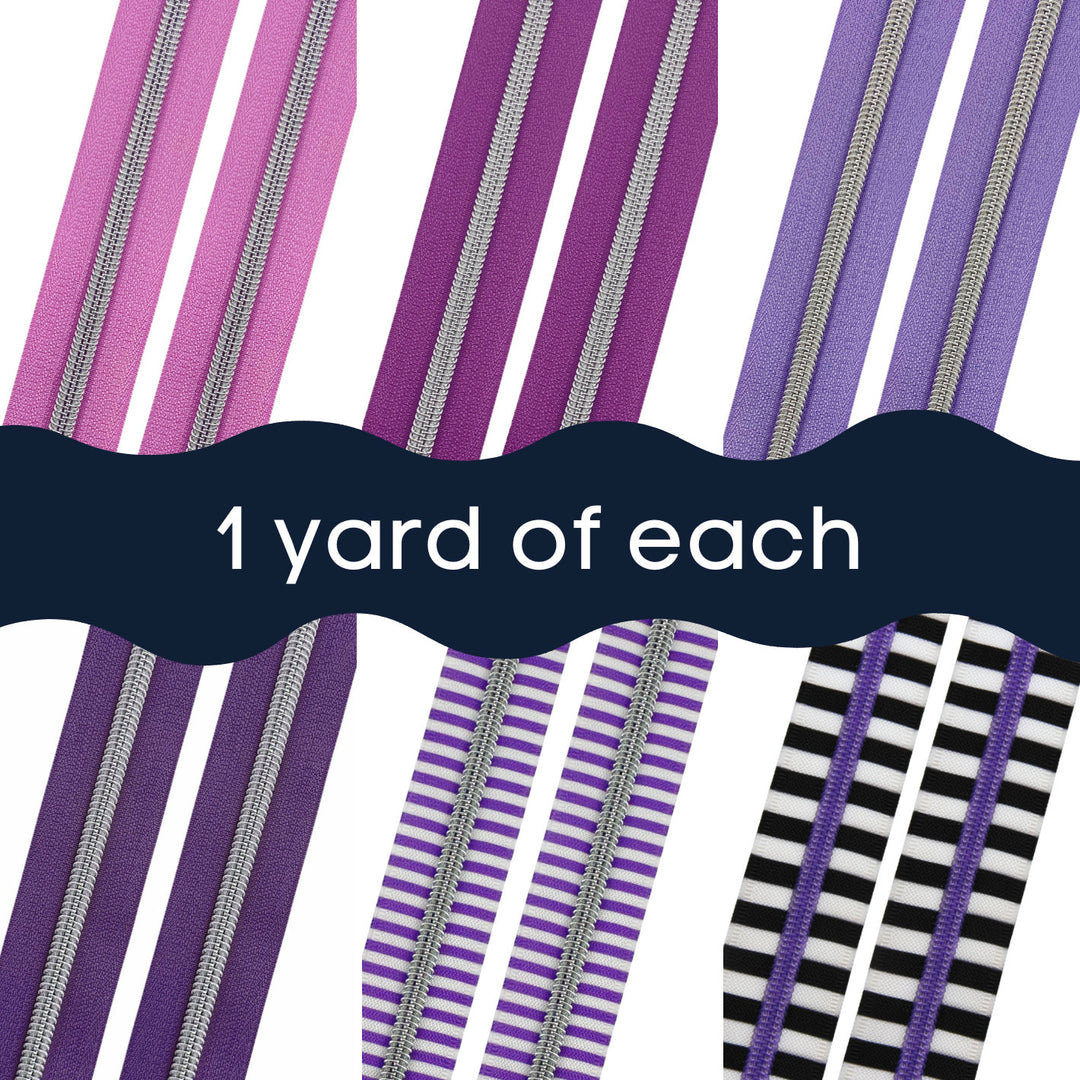 The Purple Vault - Zipper Tape Bundle