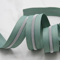 Sage Advice - #5 Silver Nylon Coil Zipper Tape