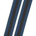 Sleepy Blue - #5 Bronze Nylon Coil Zipper Tape