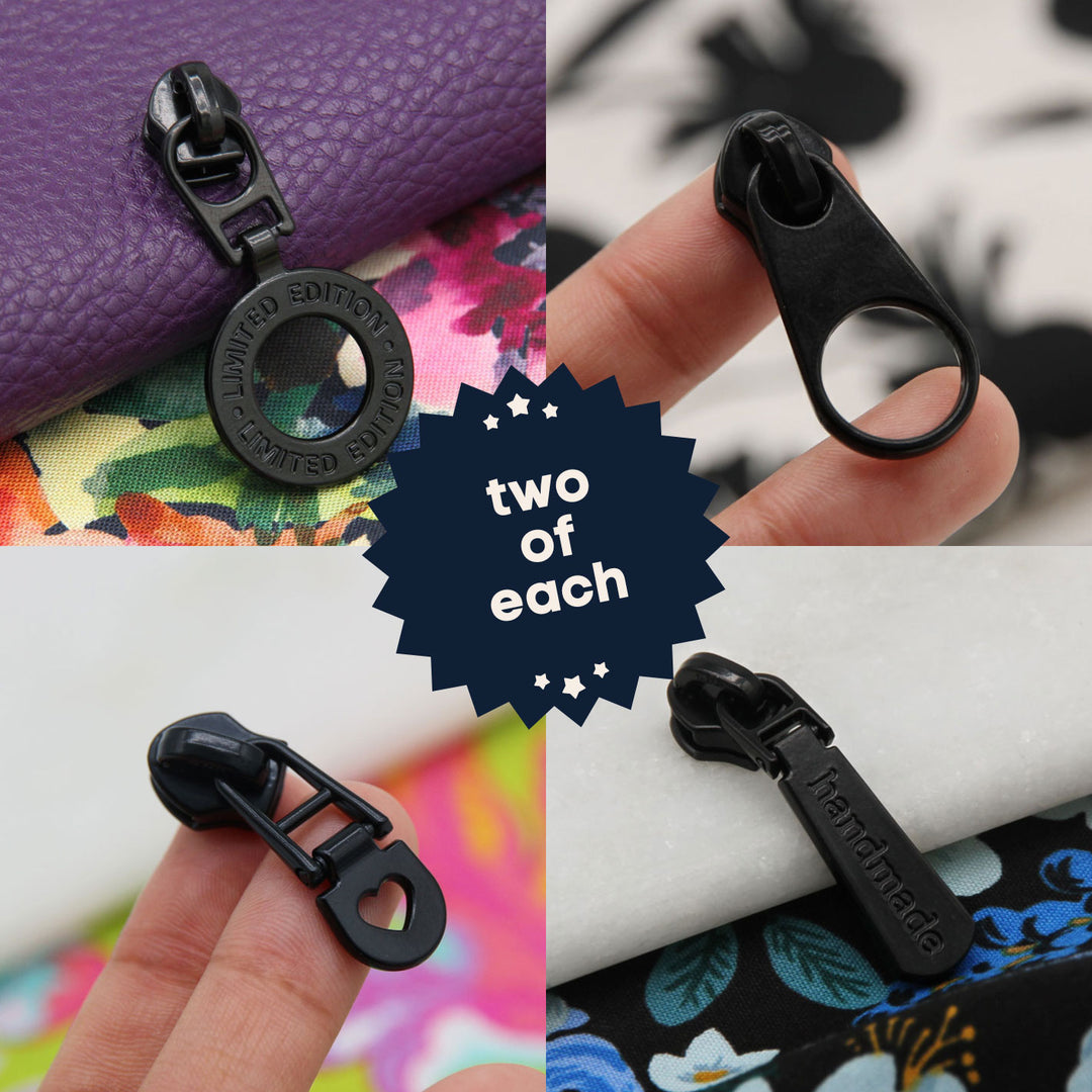 Back to Black - Zipper Pull Bundle