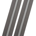 Earl Grey - #5 Silver Nylon Coil Zipper Tape