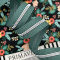 Lagoon - #5 Silver Nylon Coil Zipper Tape