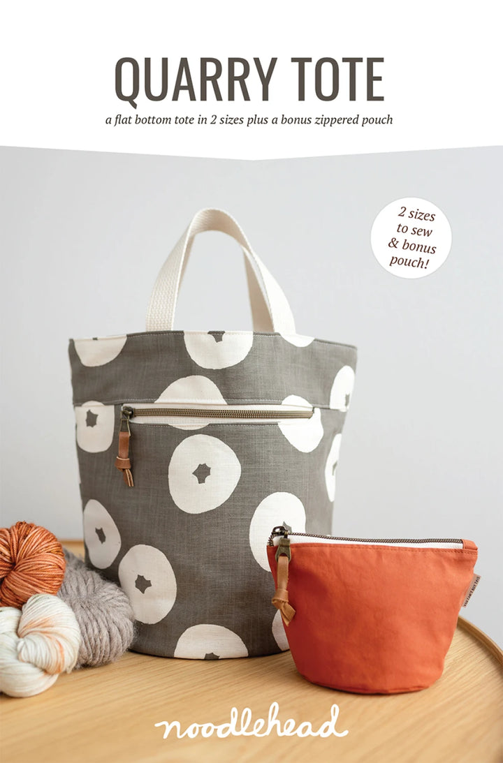 Quarry Tote by Noodlehead - Printed Paper Pattern