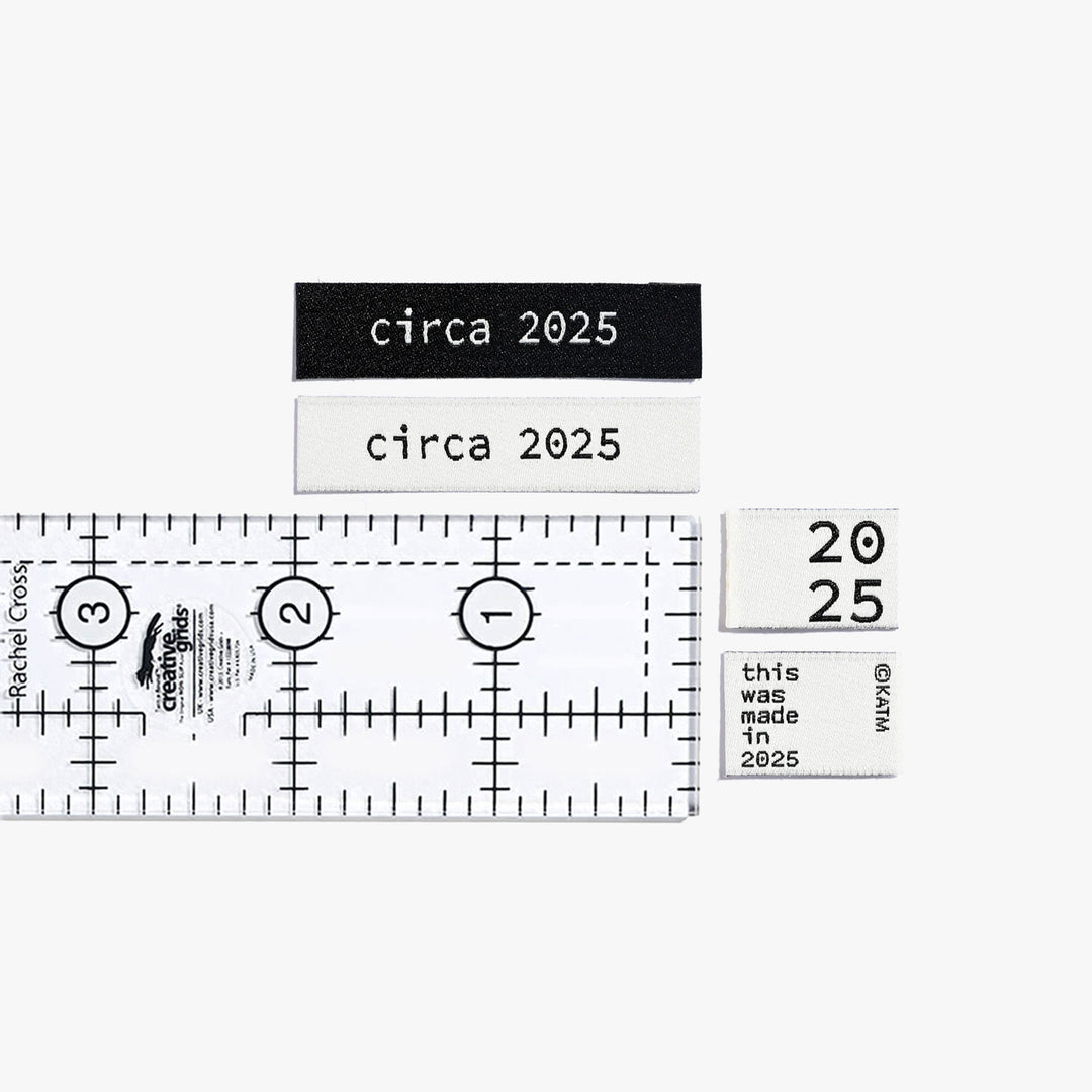 Circa 2025 - Woven Labels