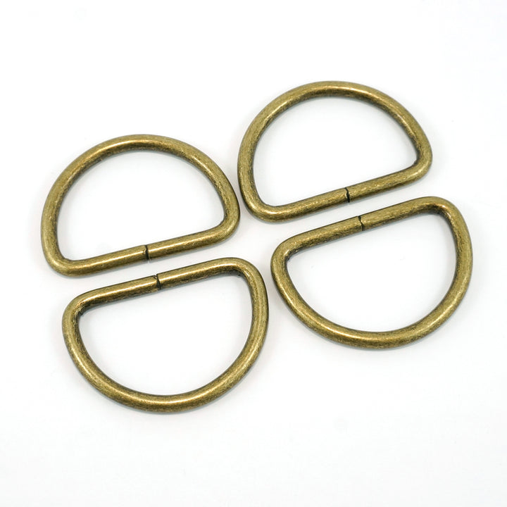 D-Rings (4 pack) - 1 1/4 Inch