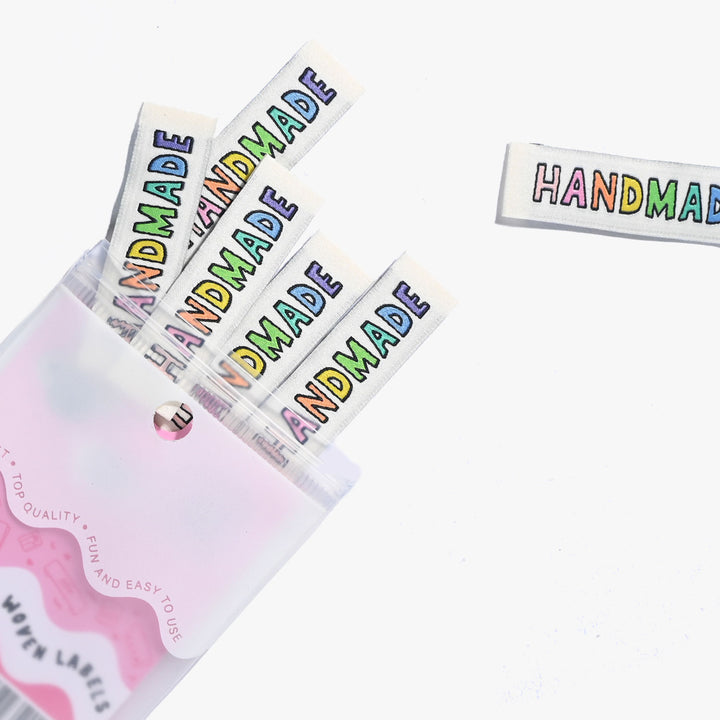 Handmade Rainbow - Woven Labels
