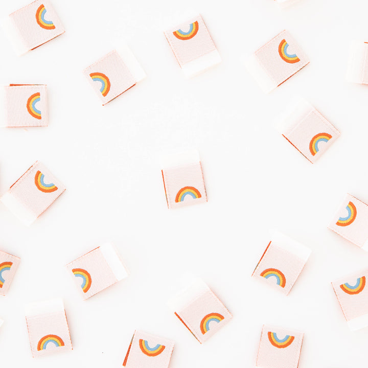 Mini Rainbow - Woven Labels