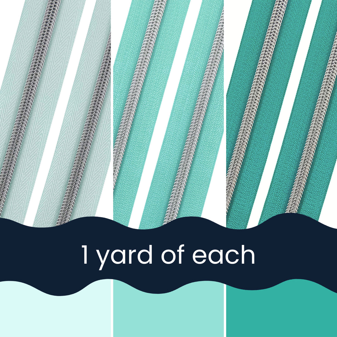 Aqua Scale - Zipper Tape Bundle