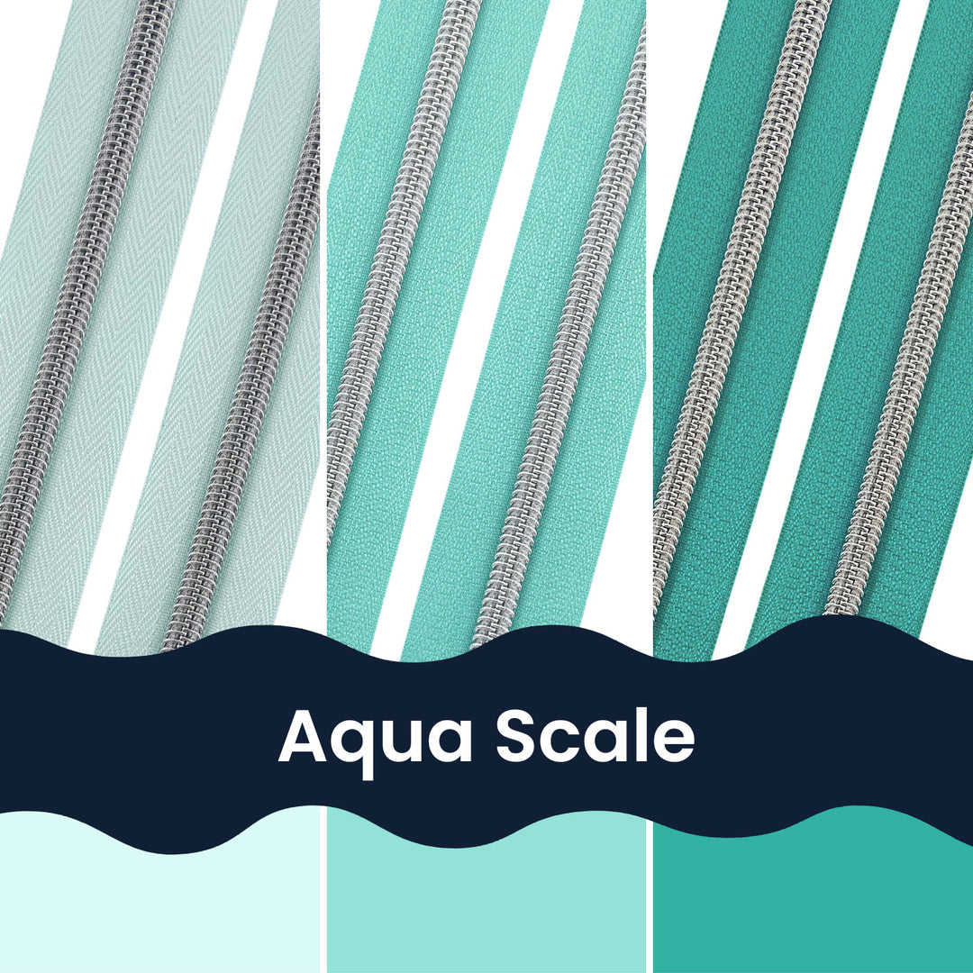 Aqua Scale - Zipper Tape Bundle