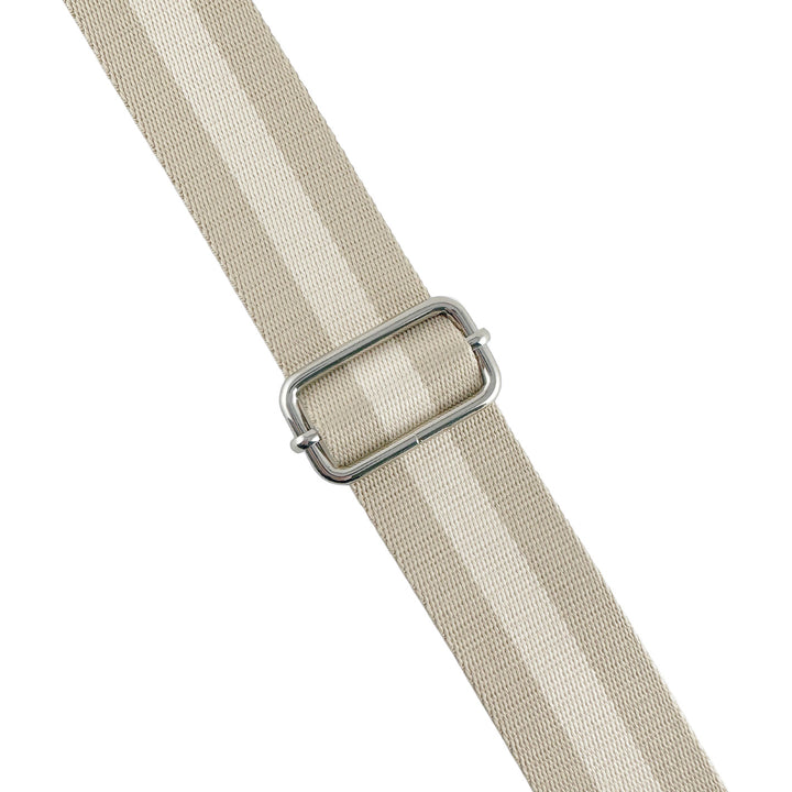 Beige - Striped Webbing