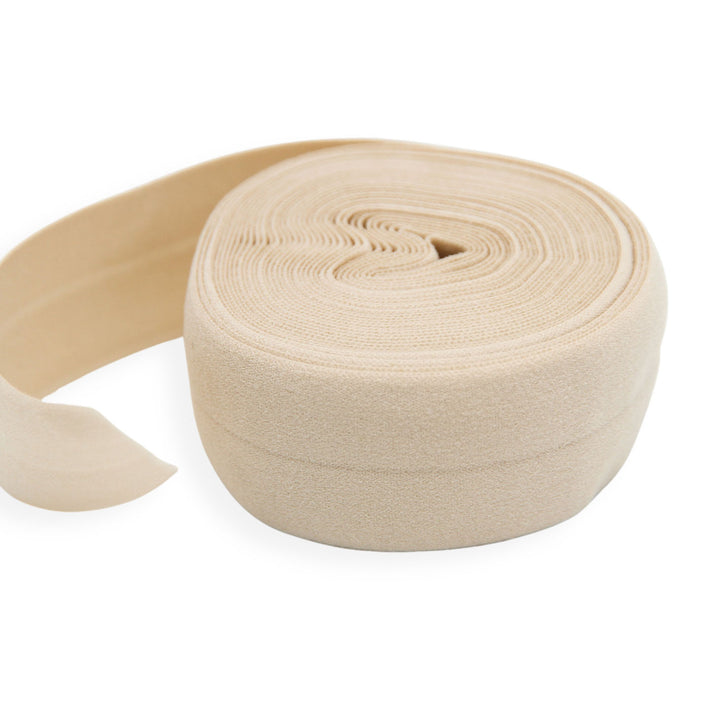 Beige - Fold-Over Elastic