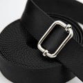 Black - Nylon Herringbone Webbing