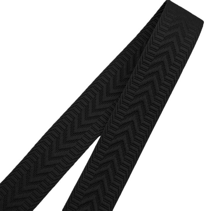 Black - Trailmark Jacquard Webbing