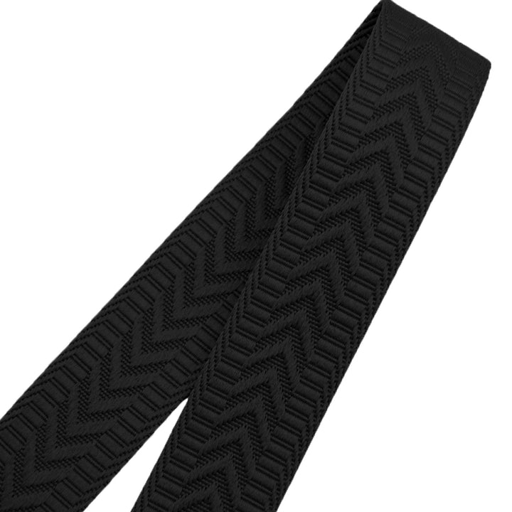 Black - Trailmark Jacquard Webbing