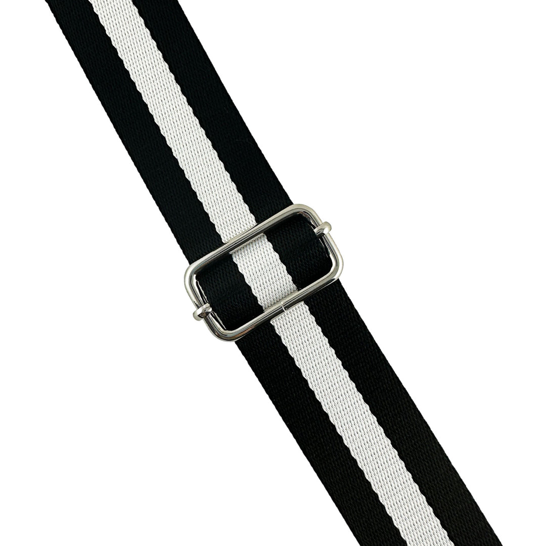 Black and White - Striped Webbing