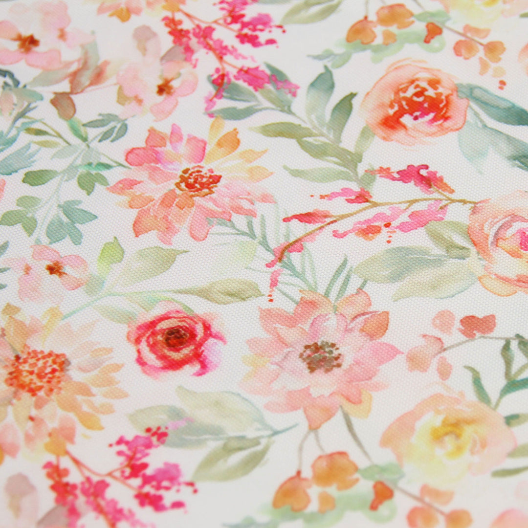 Blooming Elegance  - Lightweight Water Resistant Canvas