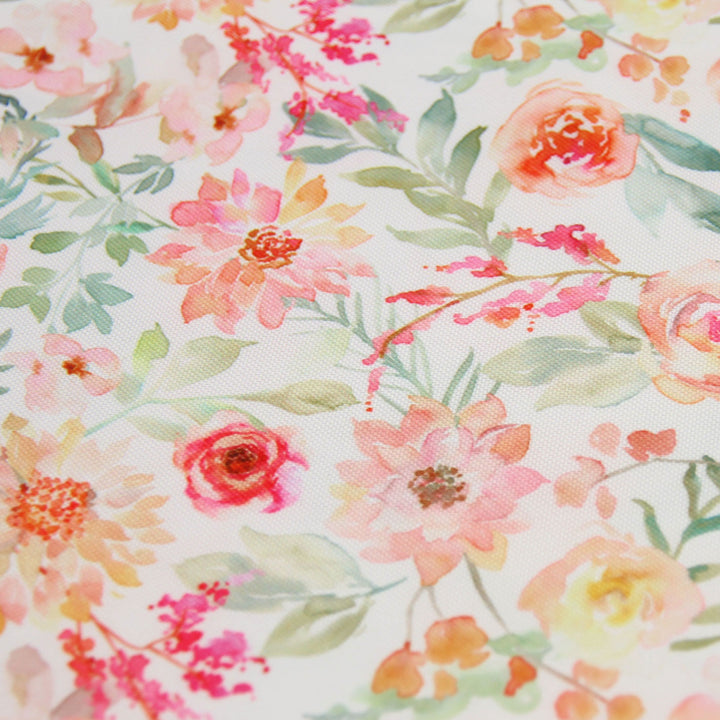 Blooming Elegance  - Lightweight Water Resistant Canvas