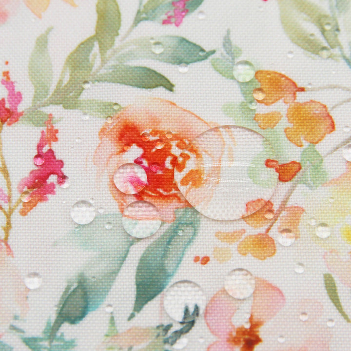 Blooming Elegance  - Lightweight Water Resistant Canvas