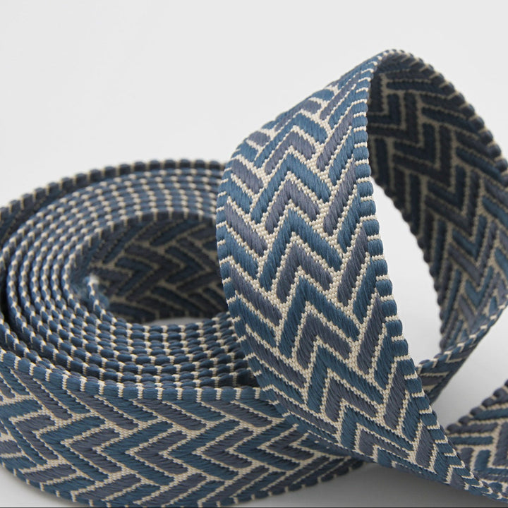 Got The Blues - Alpine Jacquard Webbing