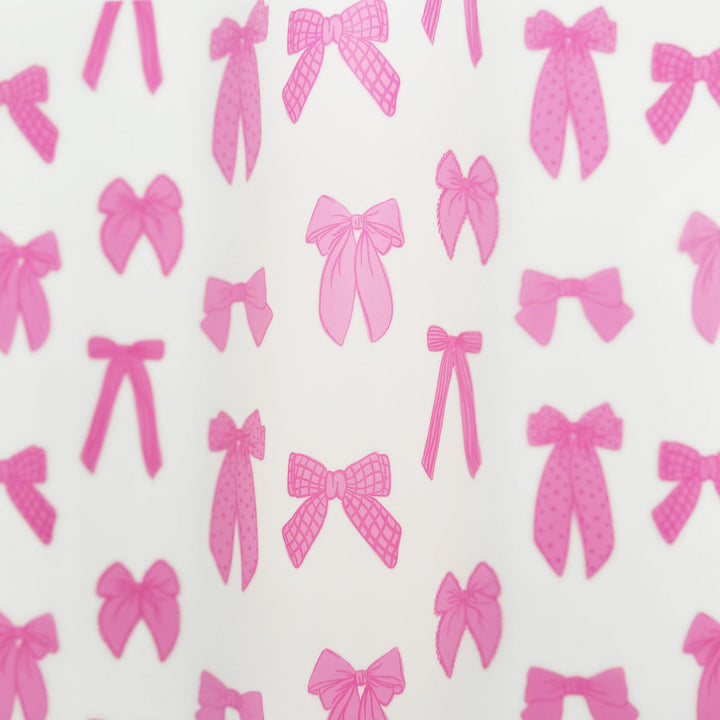 Pretty Pink Bows - Printed Jelly Vinyl