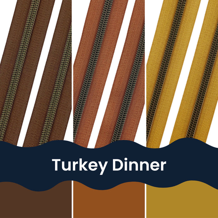 Turkey Dinner - Zipper Tape Bundle