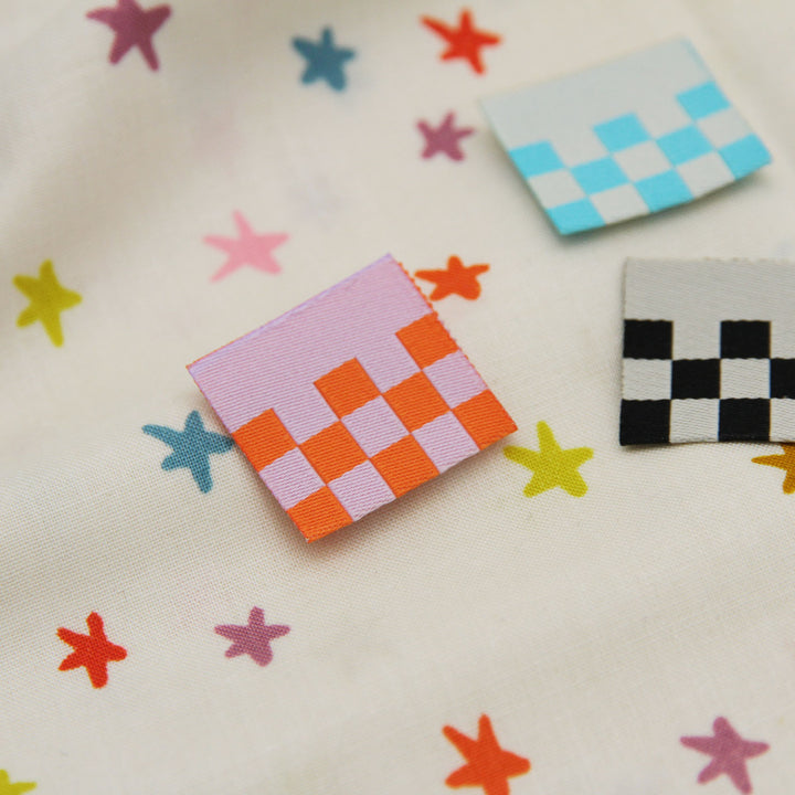 Checkerboard Multipack - Woven Labels