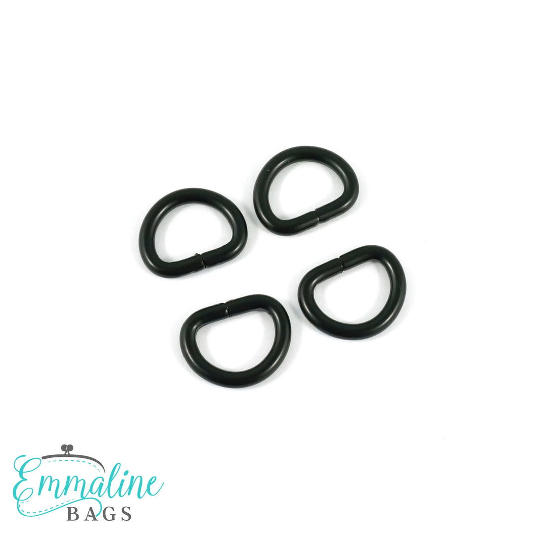 D-Rings (4 pack) - 1/2 Inch